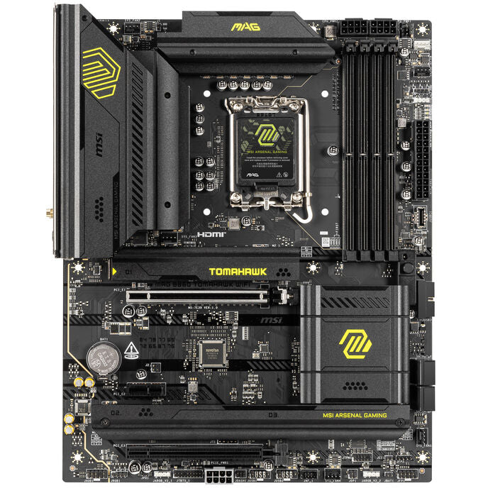 MSI MAG B860 Tomahawk WiFi Mainboard, Sockel LGA 1851, Intel B860, ATX, DDR5