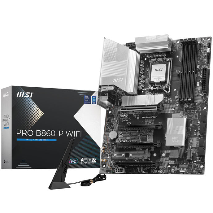 MSI PRO B860-P WiFi Mainboard, Sockel LGA 1851, Intel B860, ATX, DDR5