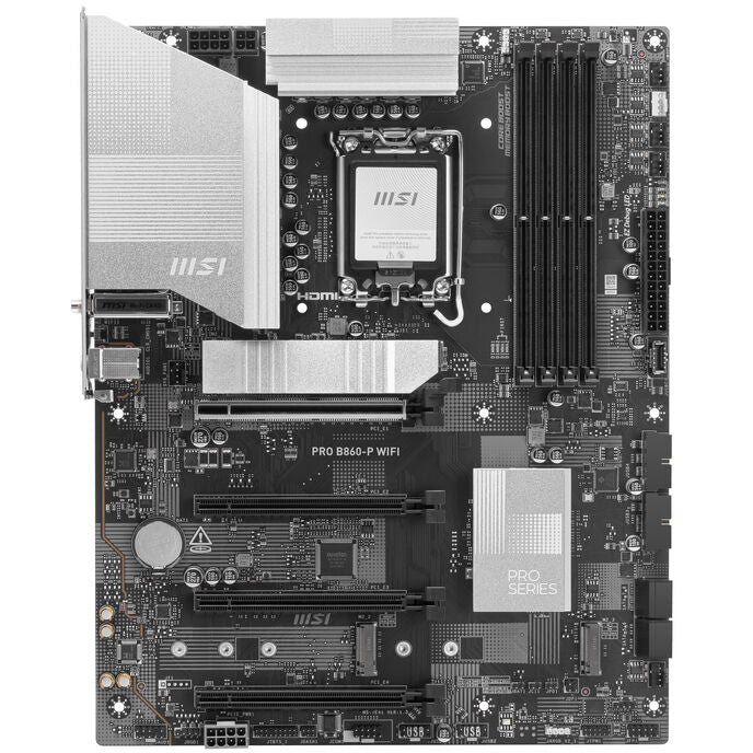 MSI PRO B860-P WiFi Mainboard, Sockel LGA 1851, Intel B860, ATX, DDR5