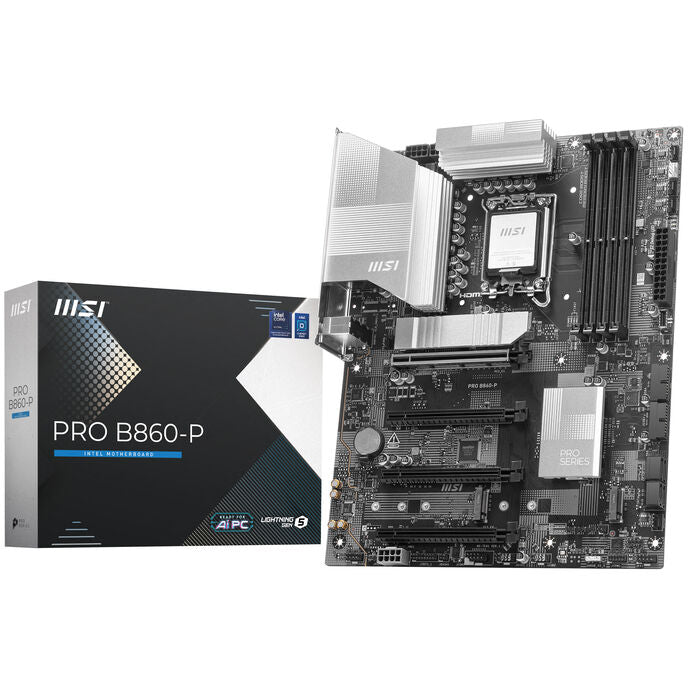 MSI PRO B860-P Mainboard, Sockel LGA 1851, Intel B860, ATX, DDR5