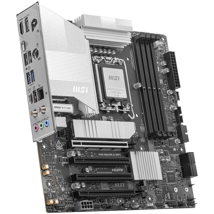 MSI PRO B860M-A WiFi Mainboard, Sockel LGA 1851, Intel B860, mATX, DDR5