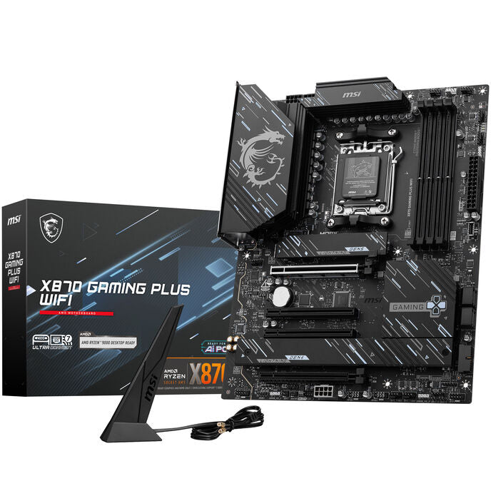 MSI X870 Gaming Plus WiFi Mainboard, Sockel AM5, AMD X870, ATX, DDR5