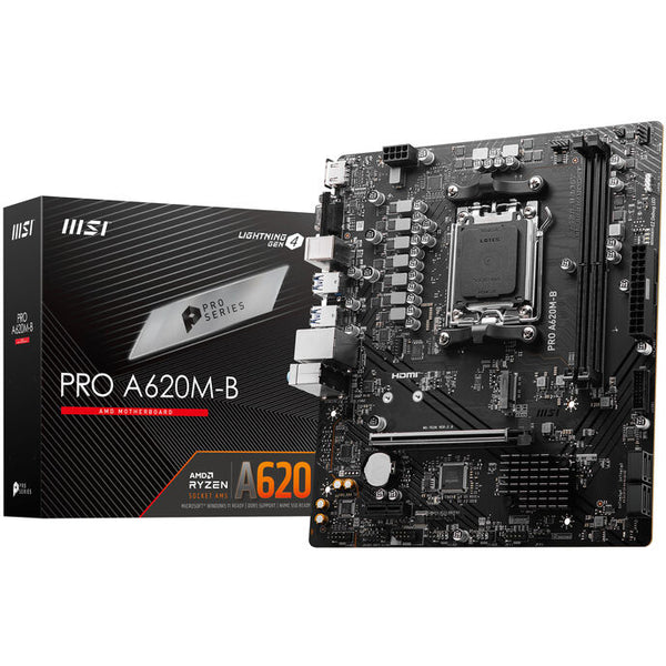 MSI A620 PRO A620M-B AM5 DDR5 Micro ATX