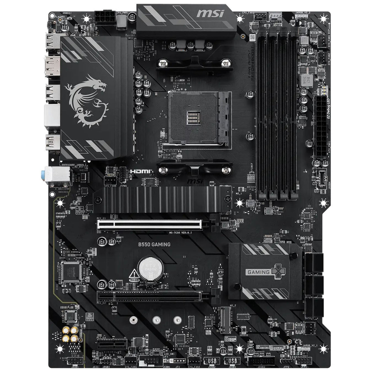 MSI B550 GAMING Motherboard AMD B550 Sockel AM4 ATX