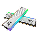 ADATA XPG Lancer BLADE RGB DDR5-6000 RAM, CL36, XMP 3.0, AMD EXPO - 48 GB Dual-Kit, weiß
