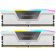 Corsair Vengeance RGB White / Silver DDR5-6000 CL30 32GB (2x16GB)