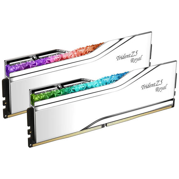 G.Skill Trident Z5 Royal 64GB (2x32GB) DDR5 6400 CL32 Silver (Mirror Finish)