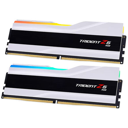 G.Skill Trident Z5 RGB, DDR5-6400, CL32, Intel XMP 3.0 - 96 GB Dual-Kit, weiß
