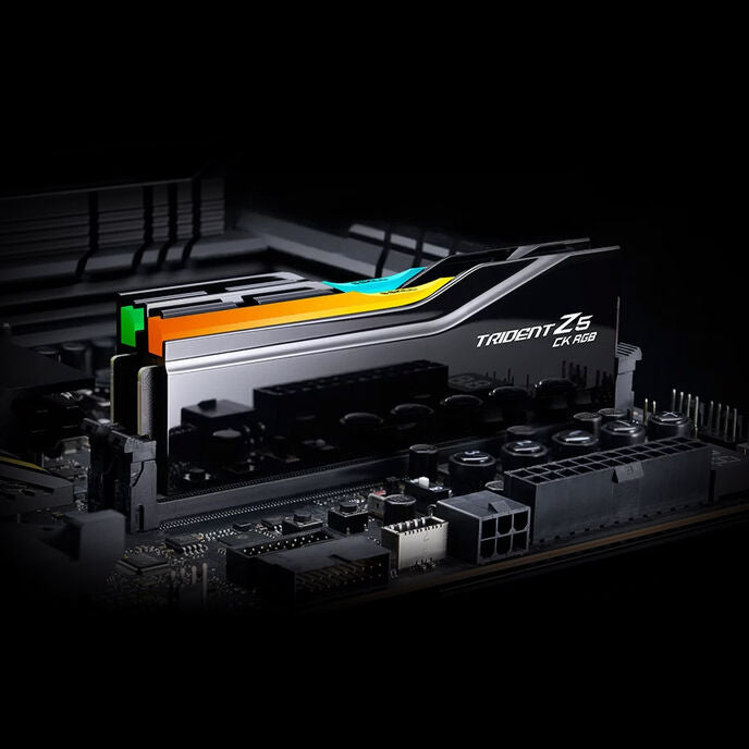 G.Skill Trident Z5 CK RGB DDR5-8200 RAM, CL40, XMP 3.0, CUDIMM - 48 GB Dual-Kit, schwarz