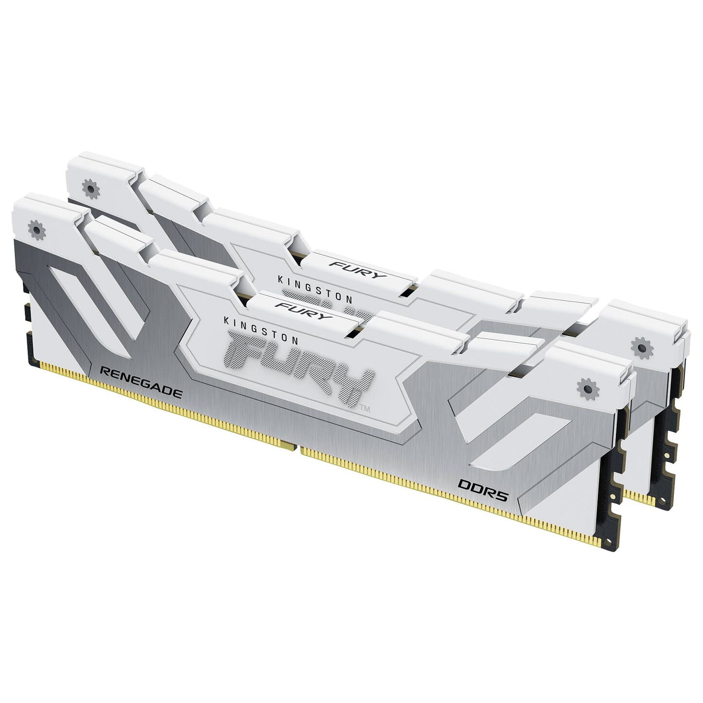 Kingston Fury Renegade DDR5-8400 RAM, CL40, XMP 3.0, CUDIMM – 48 GB Dual-Kit, weiß