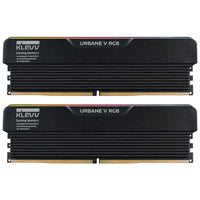 Klevv 32GB (16GBx2) URBANE V RGB 6000MHz CL30 DDR5 Kit Black Speichermodul