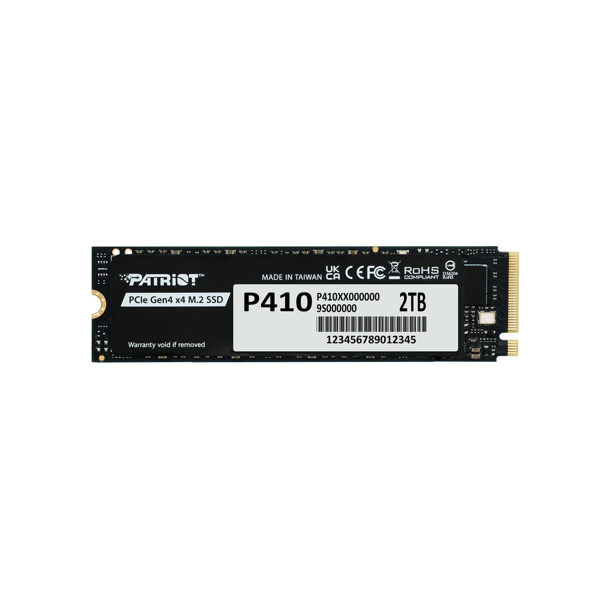 M.2 2TB Patriot P410 PCIe 4.0 5000/4500