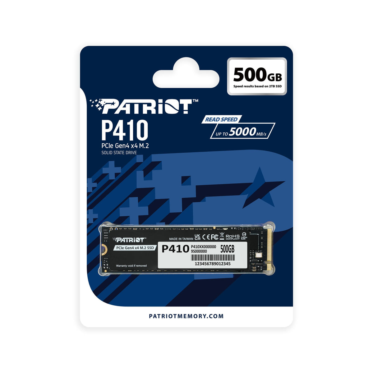 M.2 500GB Patriot P410 PCIe 4.0 5000/2300 PS1873