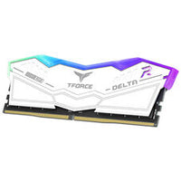 TEAMGROUP T-Force Delta RGB Blanc DDR5-6000 CL30 32 Go (2x16 Go)