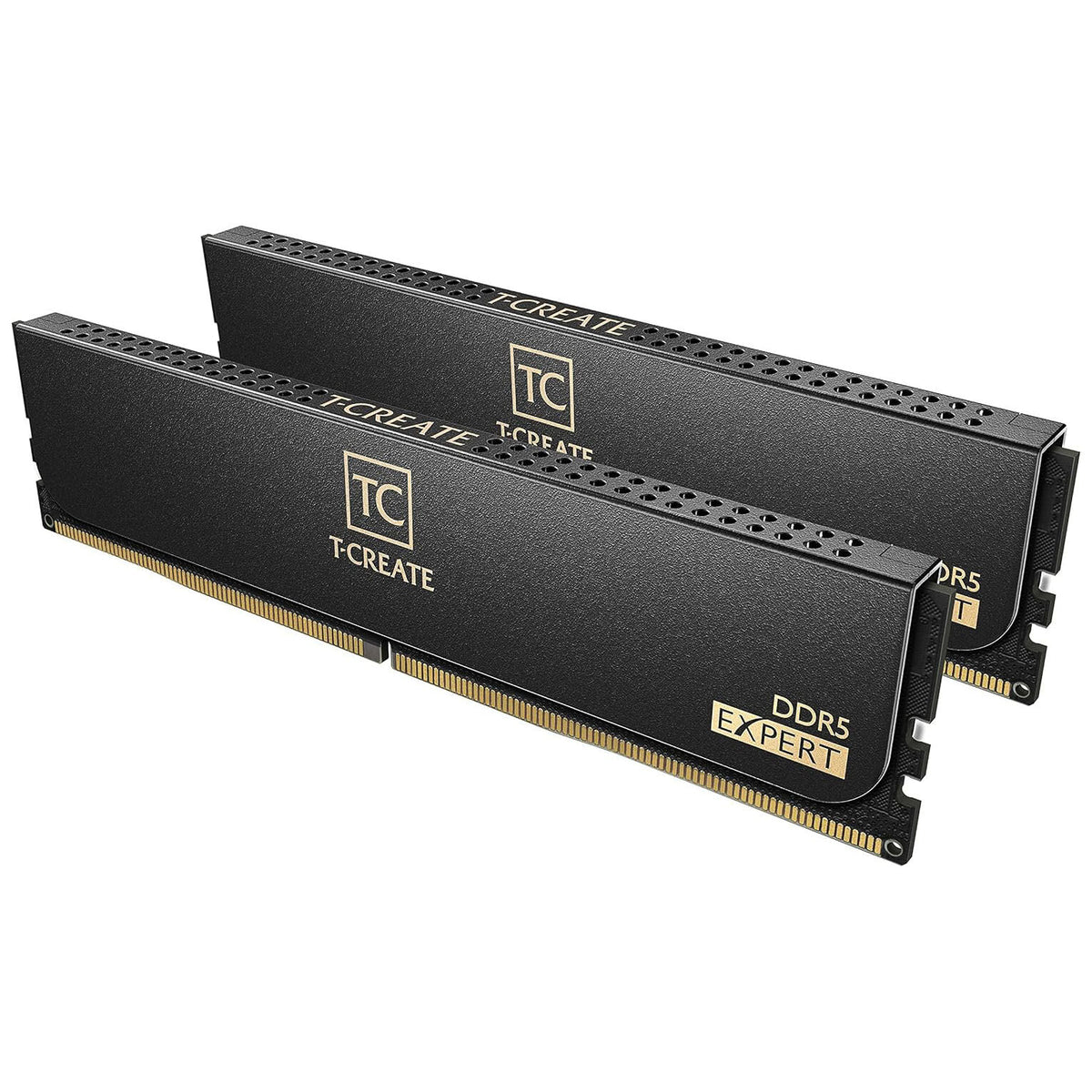 TEAMGROUP T-Create Expert 128GB (2x64GB) DDR5-6400 CL42 Black / Gold