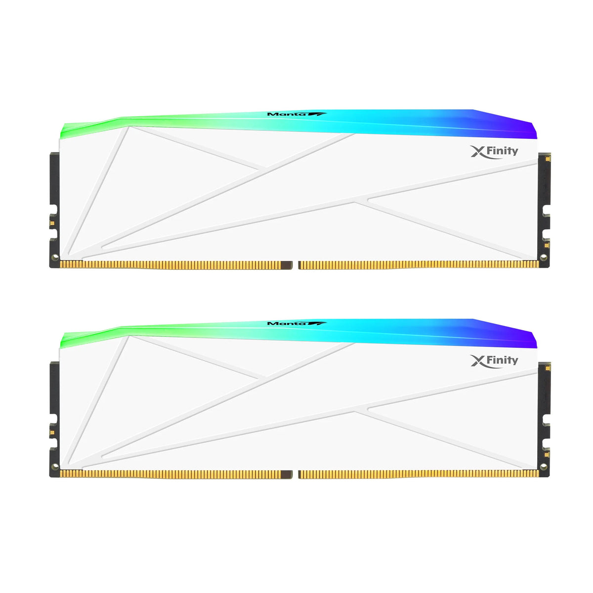 v-color MANTA XFinity RGB DDR5-6000 64GB (2x32GB) CL30 White