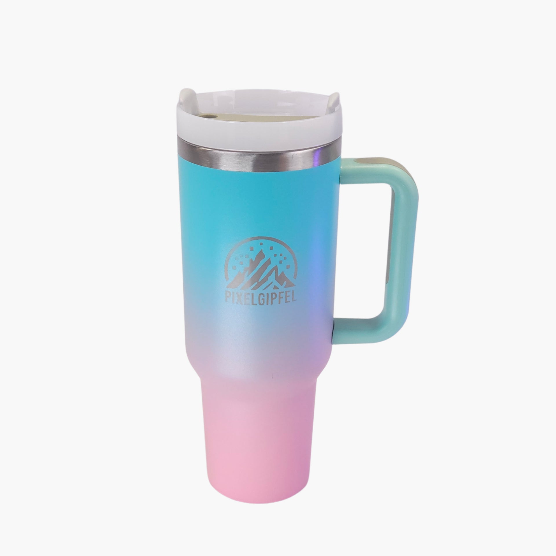 Pixelgipfel Tumbler Rosa