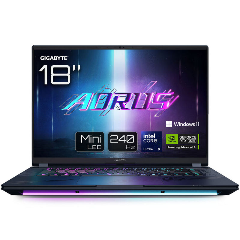GIGABYTE AORUS Master 18 AM8H BZHC6DED42SP Gaming Laptop, Core Ultra 9 275HX, RTX 5090