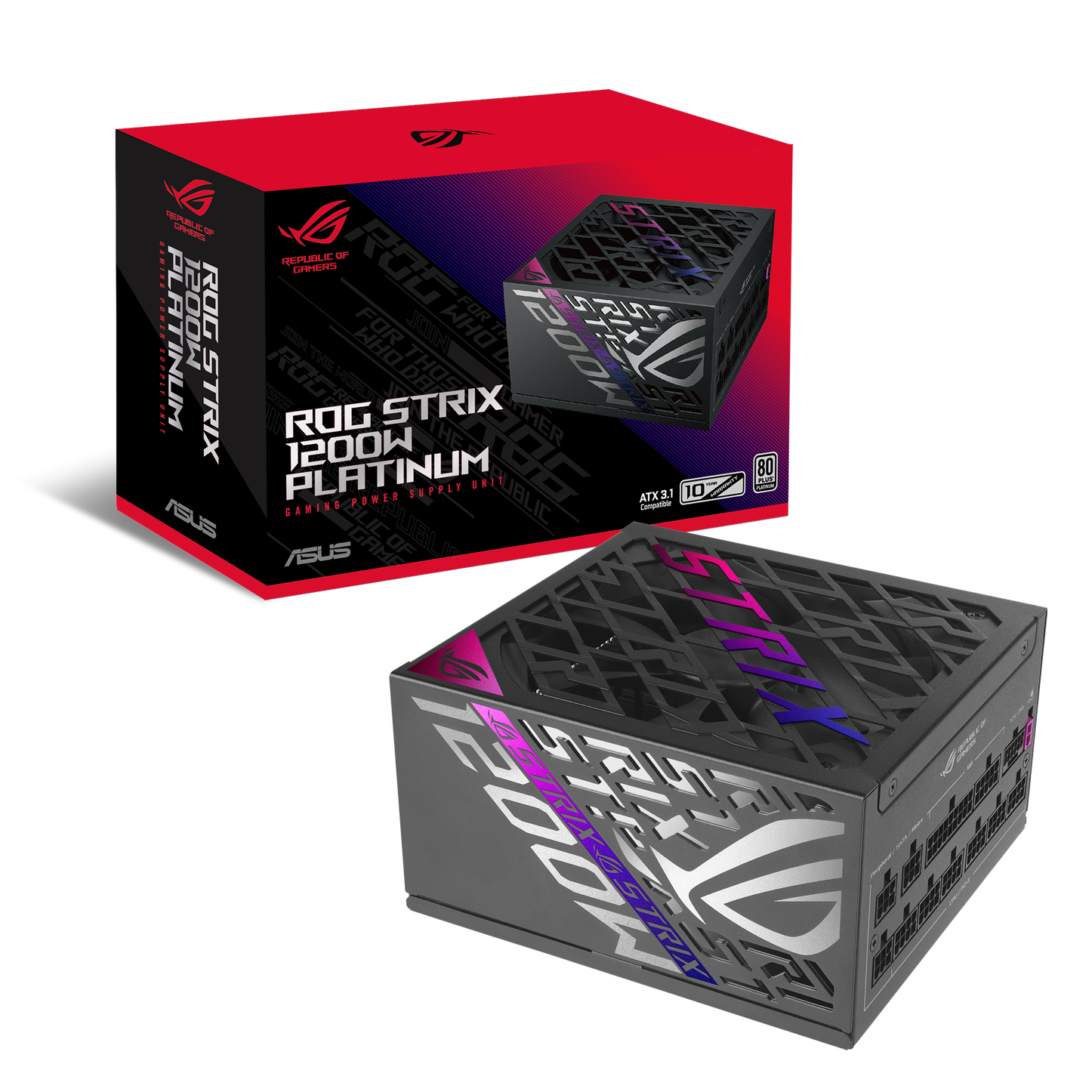 ASUS ROG Strix 1200P Platinum, 80 PLUS Platinum Netzteil, modular, PCIe 5.1 - 1200 Watt