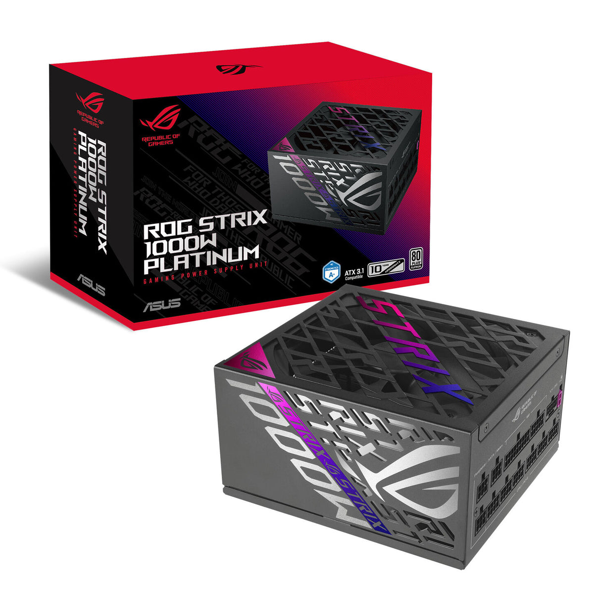 Asus ROG Strix Black 1000W Fully Modular 80+ Platinum Certified