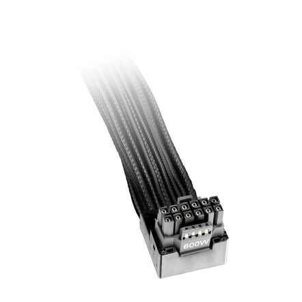 be quiet! 12V-2X6 12VHPWR 90 Grad PCIe 5.0 Reversed Adapterkabel - 700 mm