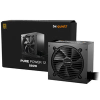 be quiet! Pure Power 12 Black 550W Non-Modular 80+ Gold