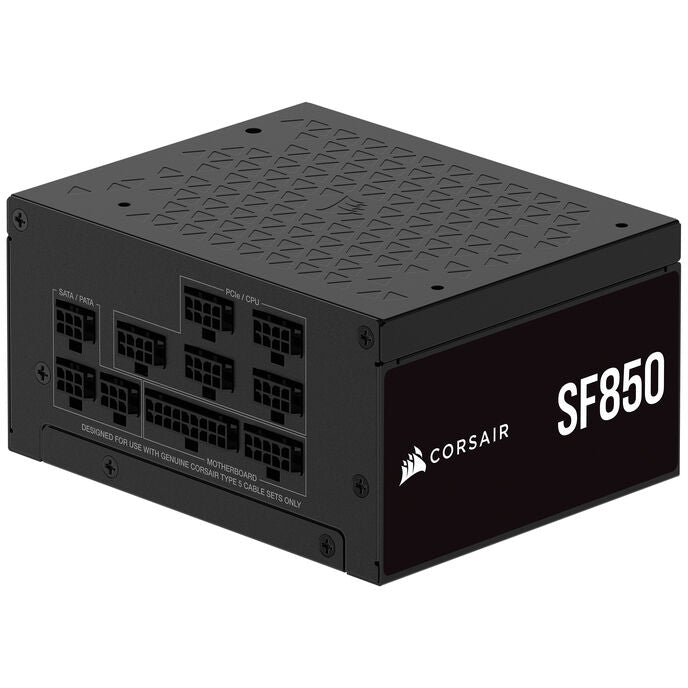 Corsair SF Series SF850 SFX Netzteil, 80 PLUS Platinum, ATX 3.1 / PCIe 5.1 - 850 Watt, schwarz