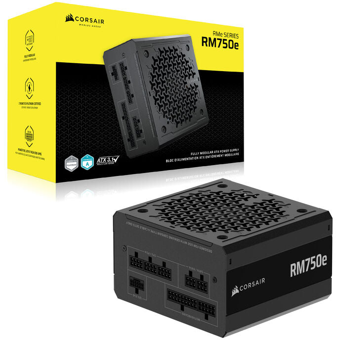 Corsair RM750e (2025) Black 750W Fully Modular
