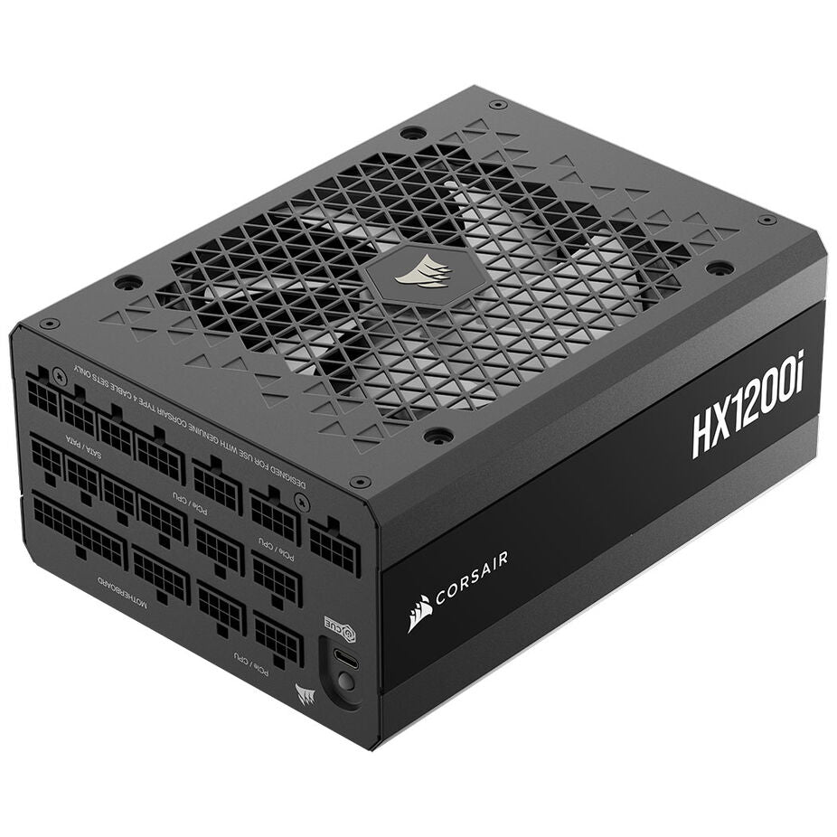 Corsair HX1200i (2025) Black 1200W Fully Modular 80+ Platinum Certified ATX