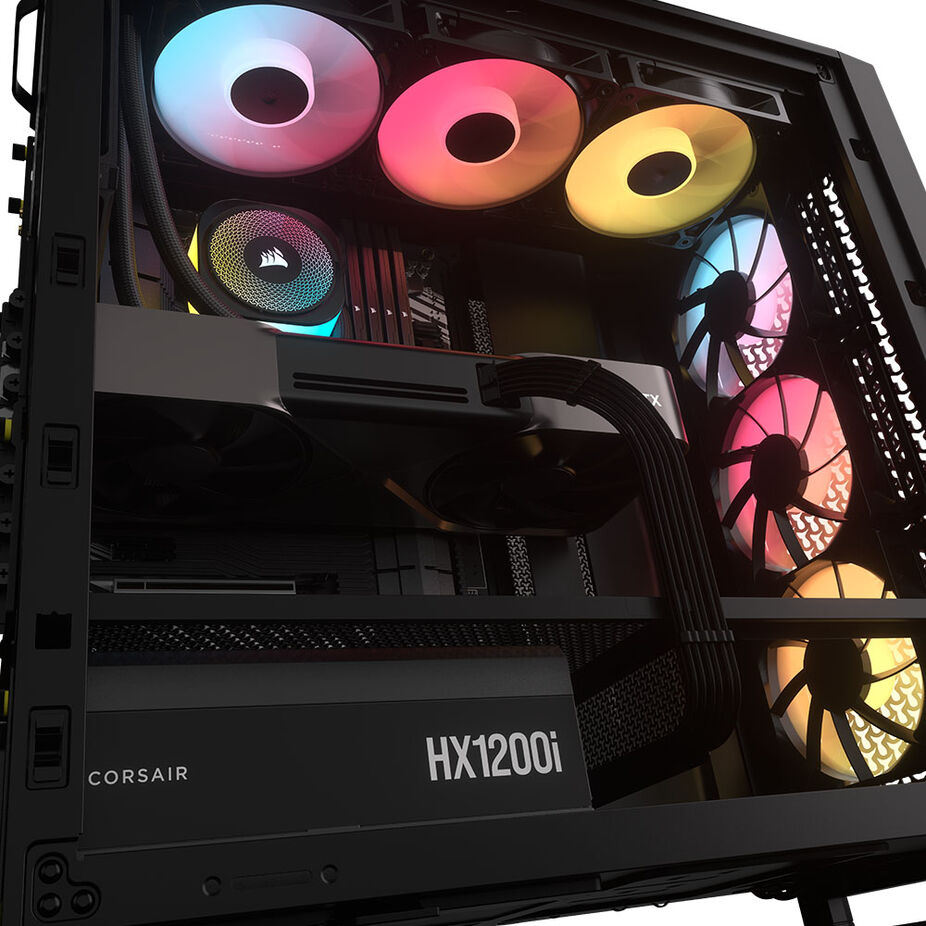 Corsair HX1200i (2025) Black 1200W Fully Modular 80+ Platinum Certified ATX