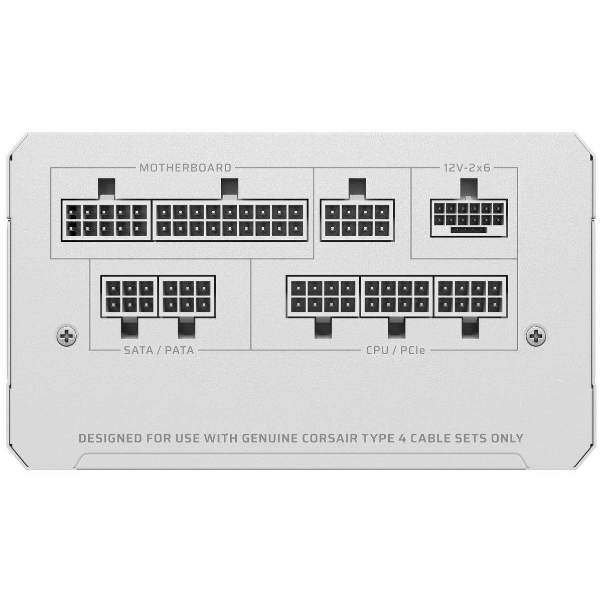 CORSAIR RMe White Series (3rd Gen), RM1000e ThermalProtect White, 1000 Watt