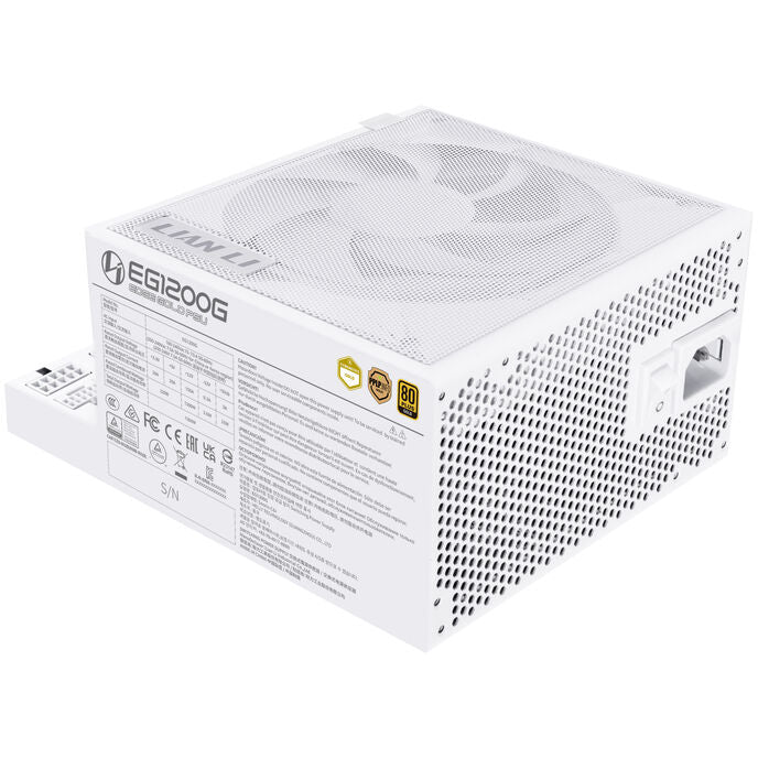 Lian Li EDGE GOLD White 1200W Fully Modular 80+ Gold