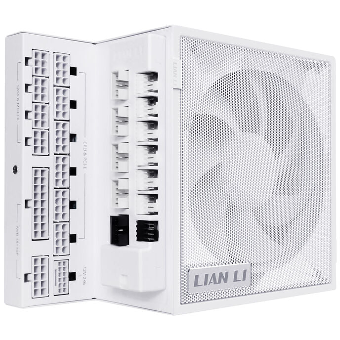 Lian Li EDGE GOLD 1200 80 PLUS Gold Netzteil, PCIe 5.1, ATX 3.1 - 1.200 Watt, weiß, inkl. USB-Hub