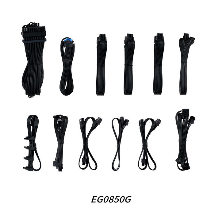 850W Lian Li EDGE GOLD 850 80 PLUS Gold Netzteil, PCIe 5.1, ATX 3.1 - 850 Watt, schwarz (EDGE GOLD 850W BLACK)