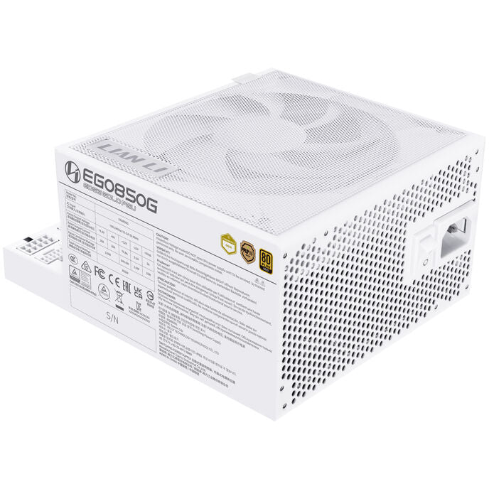 Lian Li EDGE GOLD 850 80 PLUS Gold Netzteil, PCIe 5.1, ATX 3.1 - 850 Watt, weiß