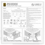 1000W Lian Li RS Series ATX 3.1 White