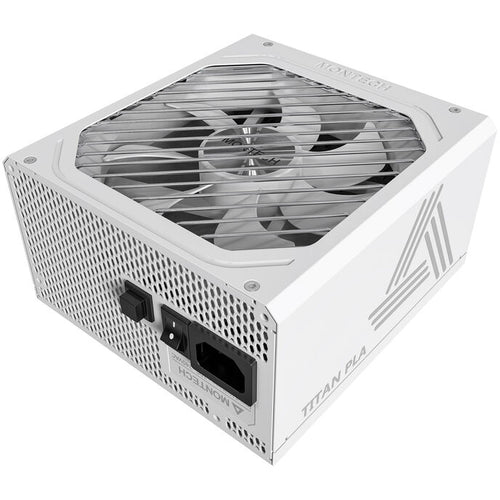 Montech Titan PLA 1200W 80 PLUS Cybenetics Platinum Netzteil, modular, PCIe 5.1 1200 Watt, weiß