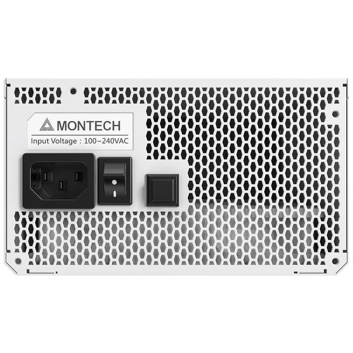 Montech TITAN PLA White 1200W Fully Modular 80+ Platinum Certified