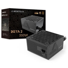 Montech BETA 2 80 PLUS Bronze Netzteil, ATX 3.1 550 Watt, schwarz