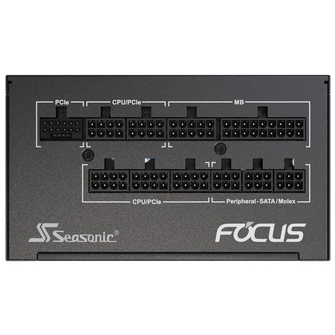 SeaSonic Focus GX V4 ATX 3 (2024) Noir 850W Entièrement modulaire Certifié 80+ Or