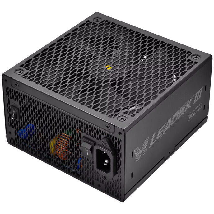 Super Flower LEADEX III GOLD UP 850W 80 PLUS Gold Netzteil, PCIe 5.1, ATX 3.1 - 850 Watt, schwarz