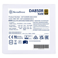 Silverstone DA850R-GMA White 850W Fully Modular 80+ Gold Certified