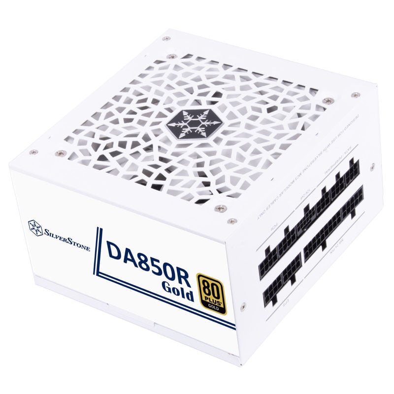 Silverstone DA850R-GMA White 850W Fully Modular 80+ Gold Certified