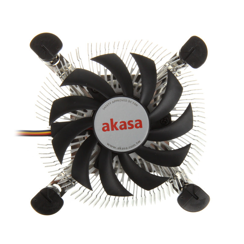 Akasa AK-CC7122BP01 Low Profile CPU-Kühler - 74mm