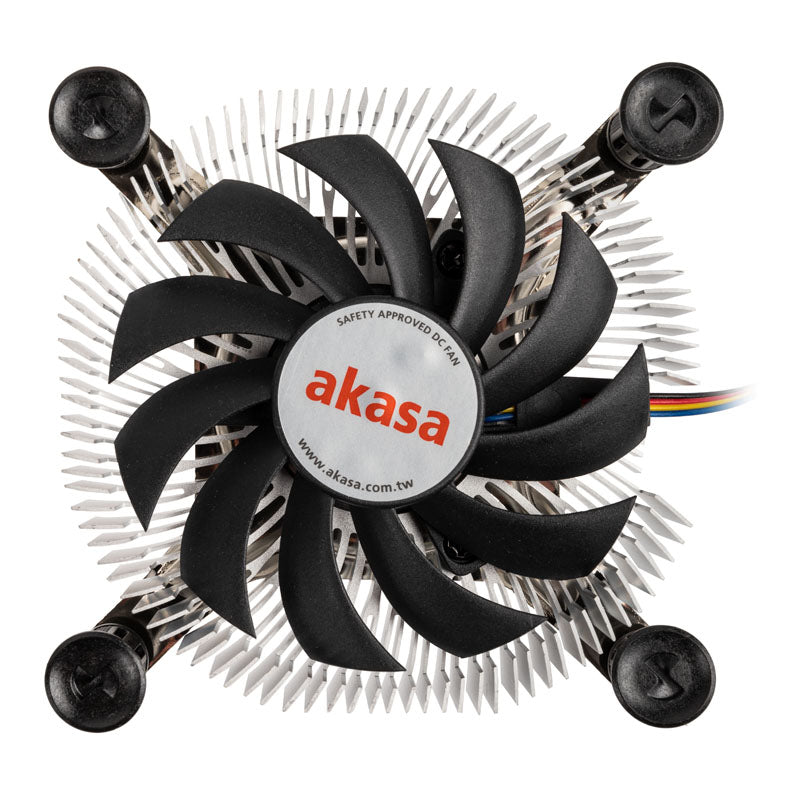 Akasa AK-CC6601EP01 Low Profile CPU-Kühler - Sockel LGA 1700, 26,9mm hoch