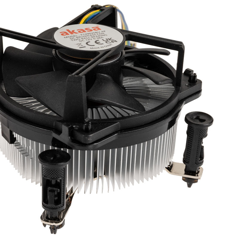 K Akasa AK-CC6606BP01 Low Profile CPU-Kühler - Sockel LGA 1700, 63,2mm hoch