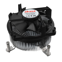 Akasa AK-CC6608BP01 Low Profile CPU-Kühler - Sockel LGA 1700, 63,2 mm Höhe
