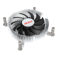 Akasa AK-CC6609EP01 Low Profile CPU-Kühler - Sockel LGA 1700, 21,8 mm Höhe