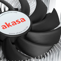 Akasa AK-CC6609EP01 Low Profile CPU-Kühler - Sockel LGA 1700, 21,8 mm Höhe