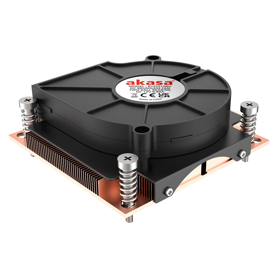 Akasa AK-CC7401BT01 1U Low Profile CPU-Kühler - Sockel LGA 1700